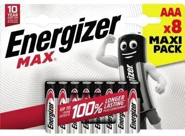 Top-Angebot Energizer Batterie Max Alkaline E303324100 AAA LR03 8St.