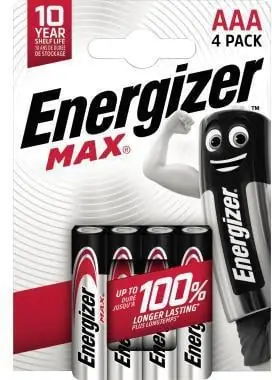 Heißes Angebot Energizer Batterie Max Alkaline E303325600 AAA LR03 4St.