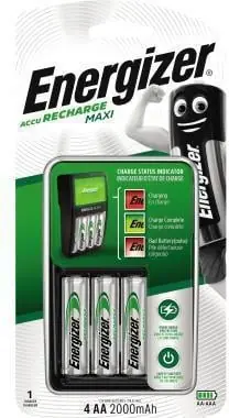 Echt Energizer Akkuladegerät Maxi Charger E300321200 für AA/AAA