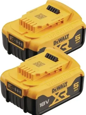 Zertifiziert Akku-Pack-Set DCB184P2 18V 5Ah 2 St.DEWALT