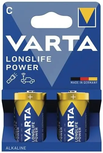Batterie Longlife Power C Bli 2 1,5V C-AM2-Baby 7800 mAh 3LR12 4914 2 St./Bl. Bestseller