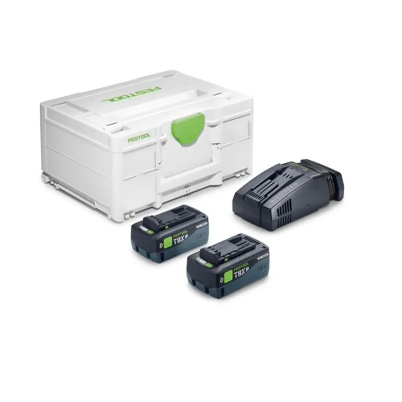 Ausverkauf Festool Energie-Set SYS 18V 2xTBX8/SCA16 - 578814