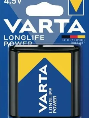 VARTA Batterie Longlife Power 4,5 V 6100 mAh - 4912 121 411 Kracherpreis