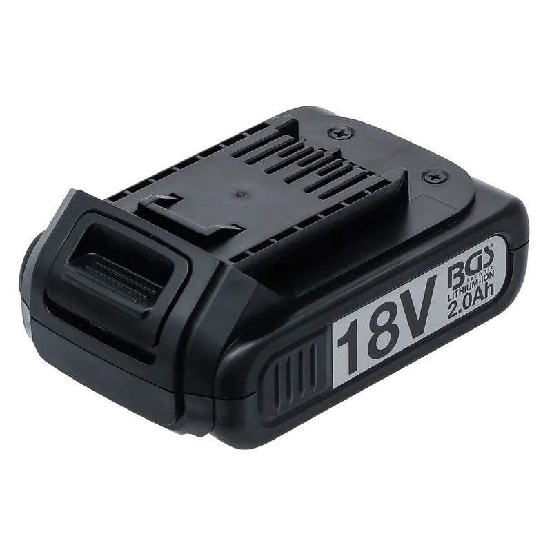 Saisonangebot BGS Ersatzakku Li-Ion 18 V / 2.0 Ah für Akku-Schlagschrauber Art. 9928 - 9929