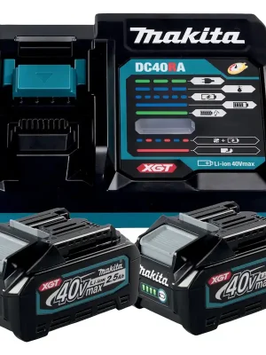 Aktuell Makita Power Source Kit 40V / 2x 2,5 Ah - 191L76-1