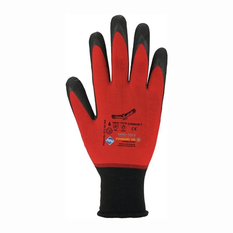 Sichere Zahlung ASATEX Handschuhe Condor rot Gr. 10 - CONDOR-T/10