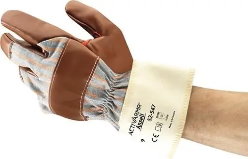 ANSELL Handschuhe ActivArmr 52-547 Gr.10 braun EN 388 PSA II - 52-547-10 Mega-Angebot