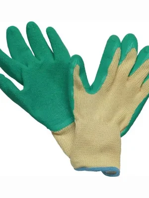 STRONGHAND Handschuhe Specialgrip gelb / grün EN 388 PSA II Gr. 9 - 0501-09H Neu