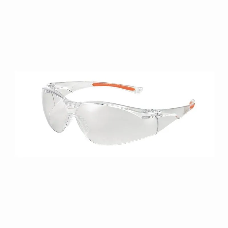 Univet Schutzbrille 513 EN 166 EN 170 FT K Bügel klar orange Scheibe klar Polycarbonat - 513.01.00.00 Geprüft