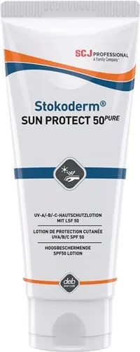 Schneller Versand STOKO UV-Hautschutzcreme Stokoderm Sun Protect 50 PURE 100 ml unparfümiert Tube - SPC100ML