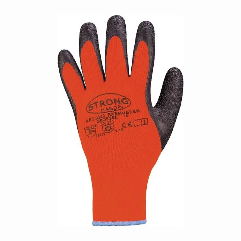 Direkt Vom Hersteller STRONGHAND Kälteschutzhandschuhe Rasmussen orange / schwarz EN 388 EN 511 PSA II Gr. 10 - 0240-10H