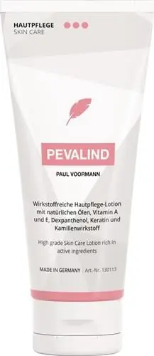 Bestseller Hautpflegelotion PEVALIND 100ml parfümiert Tube PAUL VOORMANN