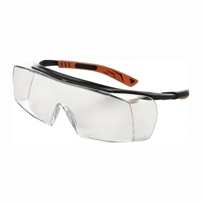 Univet Schutzbrille 5X7010000 EN 166 EN 170 FT K Bügel schwarz Scheibe klar Polycarbonat - 5X7.01.00.00 Nur Für Kurze Zeit