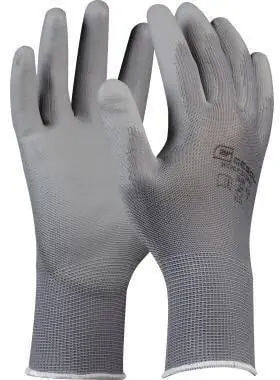 GEBOL Handschuh Micro Flex Gr. 10 709244G grau Highlight