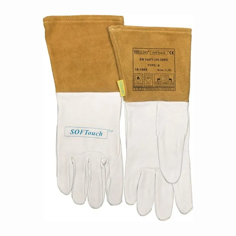 Garantierte Lieferung Weldas Schweißerhandschuhe natur / orange EN 388 EN 12477 EN 1149-2 Gr. XL (9,5) - 10-1009-XL