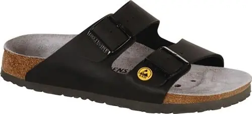 Heißes Angebot Sandale Arizona ESD Gr.44 schwarz Obermaterial:Birko-Flor® EN 61340 BIRKENSTOCK