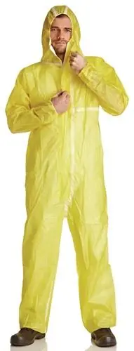 Chemikalienschutzoverall ProSafe® 4 Gr.XXXL gelb PSA III DS SafetyWear Sonderaktion