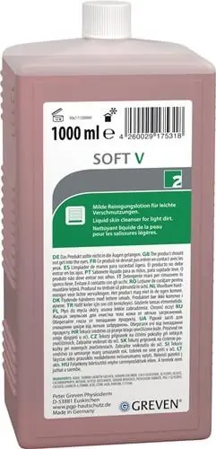 GREVEN Hautreinigungslotion Greven® SOFT V 1 l Flasche - 13992004 Solange Der Vorrat Reicht