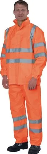 ASATEX Warnschutzregenhose PREVENT orange Größe L - RHO/L Neue Kollektion