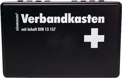 Betriebsverbandkasten,kl.KIEL B260xH160xT80ca.mm schwarz SÖHNGEN Knallerangebot