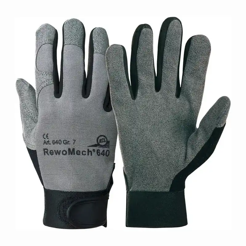 Preisknaller Honeywell Kunstlederhandschuhe RewoMech 640 schwarz/grau Gr. 10 - 640/10