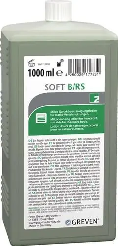 Versand Am Gleichen Tag GREVEN Hautreinigungslotion GREVEN SOFT B/RS 1 l Flasche - 14107003