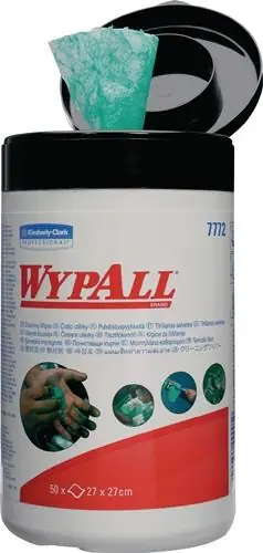 Handreinigungstuch WYPALL 7772 o.Eins.v.Wasser 50 St.1 Dose Kimberly Clark Neu