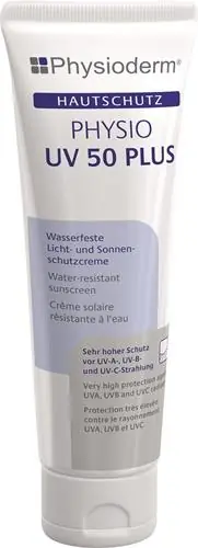 Hautschutzcreme PHYSIO UV 50 PLUS 100ml UV 50 PLUS Tube PHYSIODERM Schnäppchen