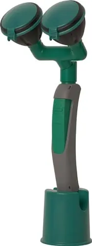Geprüft B-SAFETY Augendusche ClassicLine m.zwei Brauseköpfen 45Grad Wand-/Tischmontage 1/2IG Zoll - BR 714 025