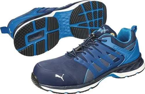 Neu Im Sortiment PUMA Sicherheitsschuh VELOCITY 2.0 BLUE LOW Größe 46 blau - 64.385.0-46
