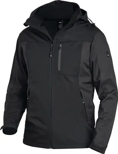 Letzte Chance FHB Softshelljacke JANNIK Größe M anthrazit / schwarz - 79105-1220-M