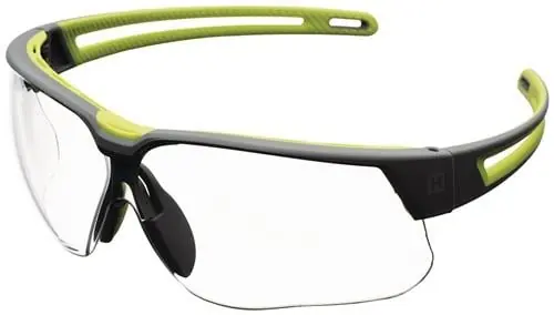Saisonangebot Schutzbrille Avatar Plus EN166,EN170,UKCA Bügel grau/grün,Scheibe klar