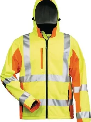 Letzte Chance ELYSEE Warnschutz-Softshelljacke JIM Größe XXL - 22735-4