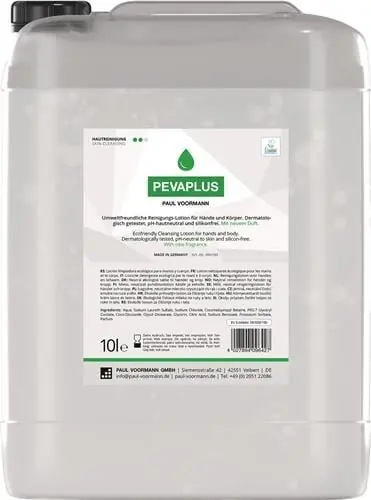 Billig Handreinigung PEVAPLUS 10l silikonfrei,pH-neutral Kanister PAUL VOORMANN