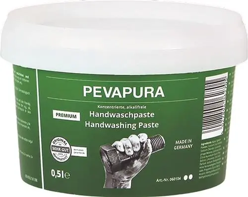 Handwaschpaste PEVAPURA 500ml silikonfrei Dose PAUL VOORMANN Solange Der Vorrat Reicht