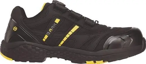 Saisonangebot Sicherheitshalbschuh Admiral John Gr.44 schwarz/gelb S1PS FO HRO LG SC SR ESD