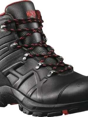 Günstig Haix Sicherheitsstiefel BE Safety 54 Mid Größe 11 (46) schwarz / rot - 610023-11 (46)