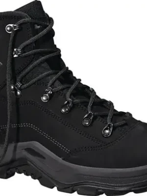 LOWA Sicherheitsstiefel Renegade Work GTX black Mid Größe 45 schwarz / schwarz - 5654-45 Preisreduziert