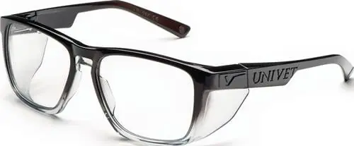 Schutzbrille Diamond/After Dark EN 166 Scheibe klar +2 PC UNIVET Gratis Versand