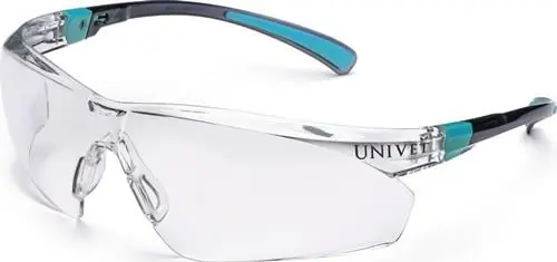 Schutzbrille 506 UP EN 166,EN 170 Bügel schwarz/blau PC UNIVET Abverkauf