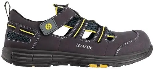 Bestpreis BAAK Sicherheitssandale Rene2 Größe 46 blau / gelb - 72112-46