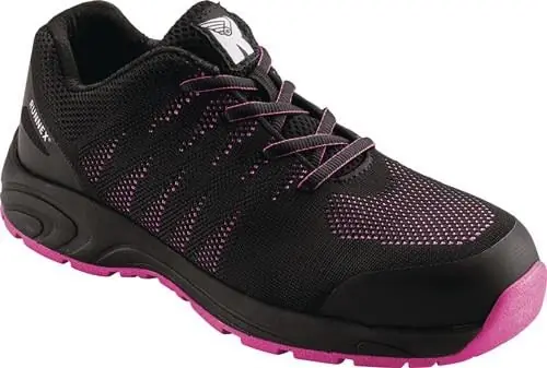 Saisonangebot Damensicherheitsschuh GirlStar 5180 Gr.39 schwarz/pink S1P SRC PES RUNNEX