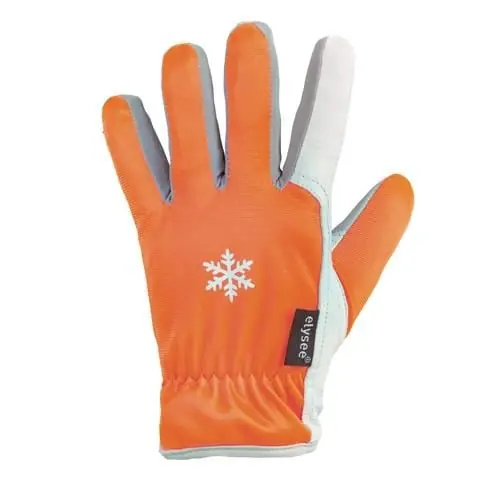 Handschuhe GROEDEN Gr.9 orange/silber-grau EN 388,EN 511 PSA II ELYSEE Kostenloser Versand