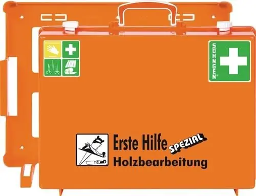 Neue Kollektion Erste Hilfe Koffer Beruf SPEZIAL Holzbearbeitung B400xH300xT150ca.mm orange