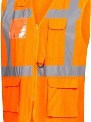 Warnweste 7118 Gr.XL neonorange EN ISO 13688/EN ISO 20471/EN 1149 NITRAS Kracherpreis