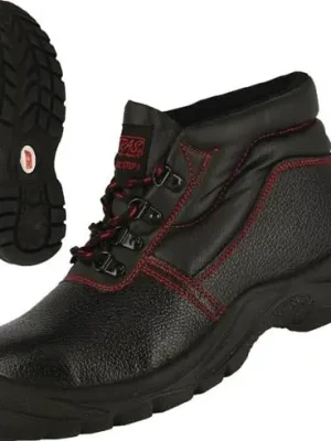 Sicherheitsstiefel BASIC STEP MID Gr.44 schwarz S3 SRC EN20345 Volleder NITRAS Kostenfreie Lieferung
