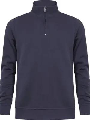 Sweatshirt Troyer Side Pocket Gr.L navy PROMODORO Mega-Angebot