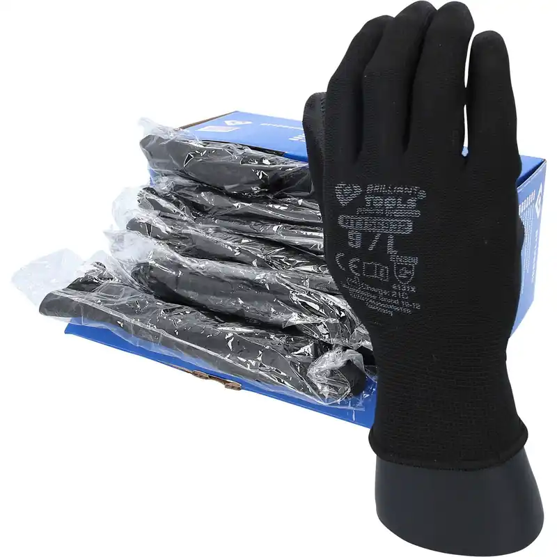 BRILLIANT TOOLS Mikro-Feinstrickhandschuhe Größe 9 / L - BT156932 Abverkauf