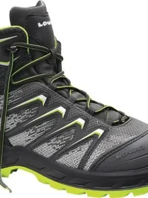 Neue Ware ELTEN Sicherheitsstiefel Larrox Work GTX grey Mid Größe 44 grau / grün - 5464-44