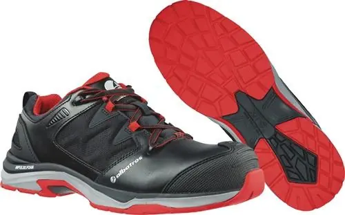 Direkt Vom Hersteller ALBATROS Sicherheitsschuh ULTRATRAIL BLACK Low Größe 46 schwarz / rot - 64.620.0-46
